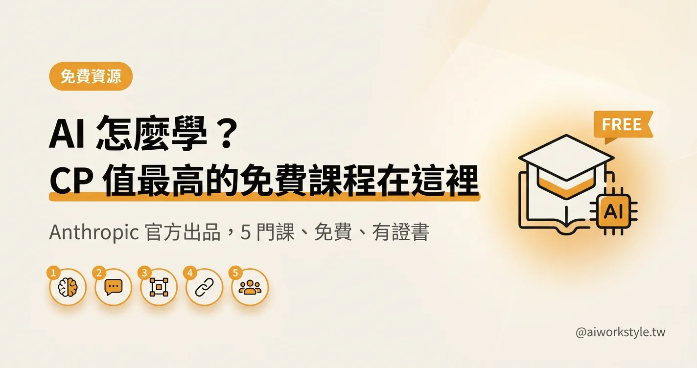 AI 怎麼學？Anthropic Academy 免費課程