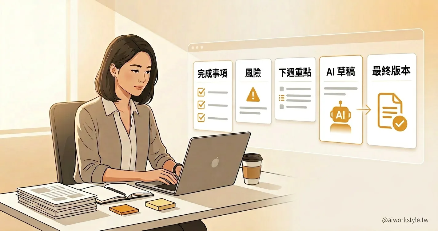 每週週報流程情境